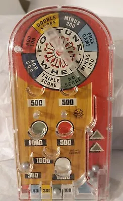 Vtg MARX Toys Wheel Of Fortune Plastic Pinball Game 1960s • $24.99