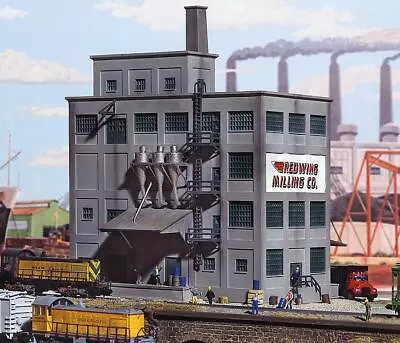 Walthers 933-3212 N Scale Red Wing Milling Co. Industrial Building Kit • $40.55