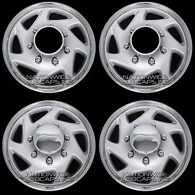 New Set Of 4 FORD 4x4 Truck Van 16  8 Lug Full Covers Rim Hub Caps 4 Steel Wheel • $119.99