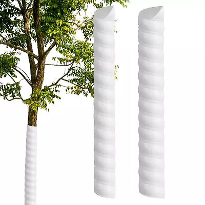 2/4PCS Tree Trunk Protector 2 Size Plastic Spiral Tree Guard Tree Bark Prote • $18.17