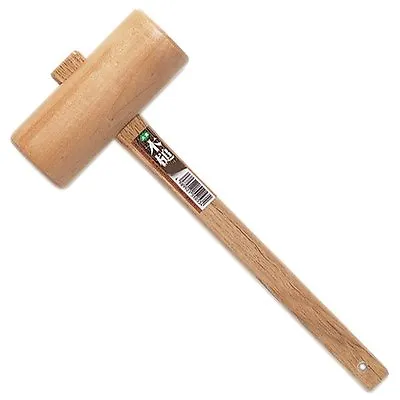 Japanese Carpenter Wood Hammer Mallet Kiduchi 42mm 232003 • $27.10