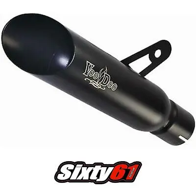 Voodoo Exhaust Yamaha R1 2015 2016 2017 2018 2019 2020 Shorty Black • $269.96