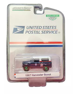 Green Machine 30463 1967 Harvester Scout Right Hand Drive USPS Greenlight Chase • $39.95