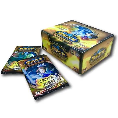 T-Chinese HEROES OF AZEROTH Booster 24 Sealed Packs WOW World Of Warcraft • $174.47