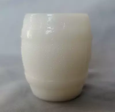 Vintage Toothpick Barrel (Milk Glass) By Degenhart Glass Company-Hard To Find! • $8
