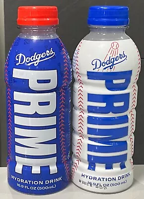 Prime Hydration LA Dodgers & LA Dodgers V2 Bottle Rare USA Import New Flavour • £23.99