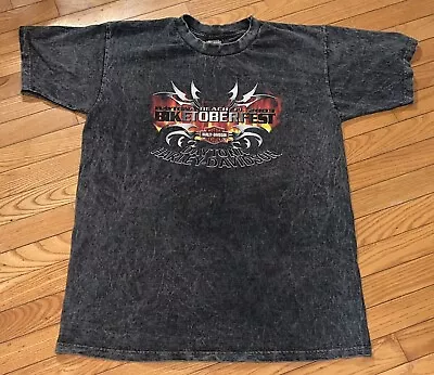 Vintage 03’ Harley Davidson Biketoberfest Daytona Beach T-Shirt L Stonewashed • $26.99