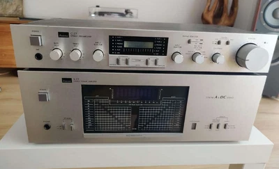 Vintage Rare Sansui B-77 Stereo Power Amplifier & Sansui C-77 PreAmplifier • £430