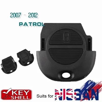 Replacement 2 Button Remote Key Shell Case Fob For Nissan Patrol 2007 - 2012 • $9.80
