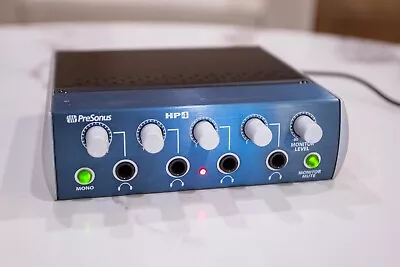 PreSonus HP4 4-Channel Headphone Amp W/ 3rd Party Power Supply • $80