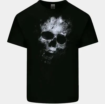 £9.50 • Buy Terror Skull T-Shirt Mens Gothic Biker Heavy Metal Rock Music Motorbike Tee Top