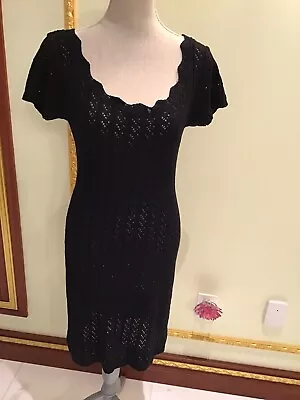 Victoria Secret Moda International Dress Size S Black • $35