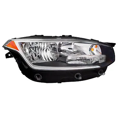 Headlight For 16-21 Volvo XC90 CAPA Certified Halogen Passenger Side Chrome • $645.33