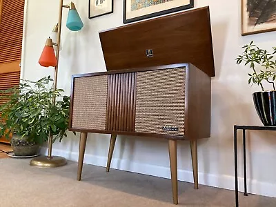 Vtg Stereo Console Tube Record Player Emerson 50s 60s Mid Century Modern Jimmy O • $3200