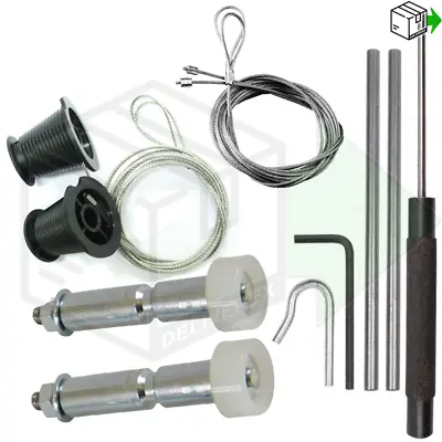 Cardale Cables Cones For OLD Older Doors Garage Door Spares Parts Lift Wires Kit • £6.99