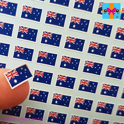 Australian Flag Stickers Australia Aussie Mini Project Planner Calendar Decals • £2.75