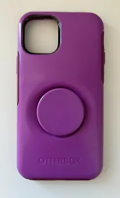 IPhone 11 Pro Purple OtterBox Pop Symmetry Series Case Lollipop • $9
