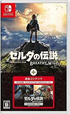 The Legend Of Zelda Breath Of The Wild + Expansion Pass Nintendo Switch Japan • $144.52