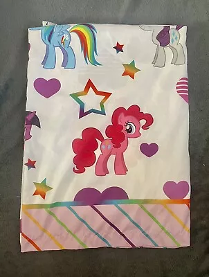 My Little Pony Rainbow Twin Sheet Hasbro 2014 100% Polyester Multicolor Ponies • $14.99