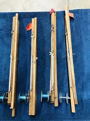 VINTAGE  Set Of Four Ice Fishing Rigs  Pre-Owned. • $35