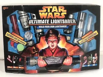 Star Wars Build Your Own Ultimate Lightsaber Hasbro 2005 Incomplete • $208.75