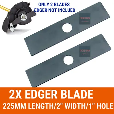 2X Lawn Grass Edger Blades For ALDI GARDENLINE GARDEN 5 IN 1 PETROL TOOL 58903 • $32.99