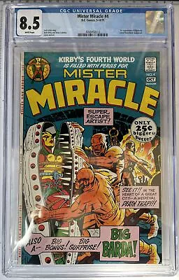 Mister Miracle #4 Cgc 8.5  DC Comics 1971 1st App Big Barda Jack Kirby • $230.18