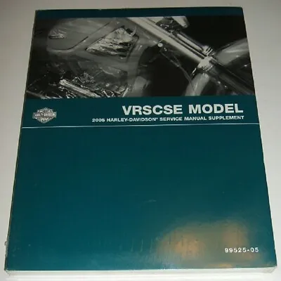 $64.49 • Buy 2005 Harley Cvo V-rod Vrscse Service Manual Supplement Screamin Eagle