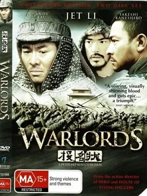 THE WARLORDS COLLECTOR EDITION – DVD 2-DISC SET- REGION-4  Vgc T360 • $9.49
