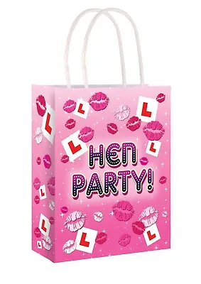£4.99 • Buy HEN PARTY BAGS Bride To Be Ladies Night Hen Favour Pink Return Gift Bags