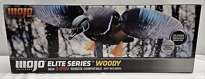 BRAND NEW Mojo Outdoors Elite Series Woody Duck Motorized Duck Decoy HW2472-3P • $89.95