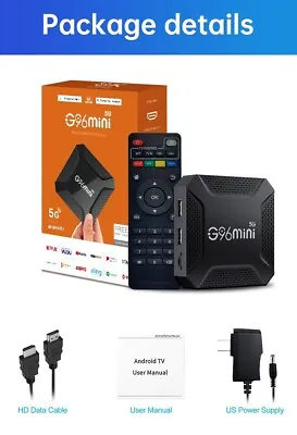 G96mini 5G RK3528A 8K Android13.0 16GB/32GB/64GB WiFi5 Smart TV BOX Media Player • $39