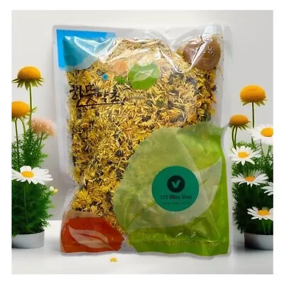 Korea Dried Calendula Whole Flowers - 3.5 Oz/ 60 Cup Edible Flowers- Herbal Teas • $24