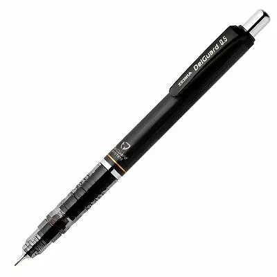 Zebra Delguard Mechanical Pencil 0.5mm BLACK Barrel • $8.95