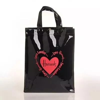 Fashion PVC Waterproof Shopping Storage Harrods Shoulder Handbags Bags New • $53.20