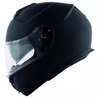 Helmet Modular Motorcycle GIVI HX20 Matte Black Matt Black X20 Helmet Casque • $269.23