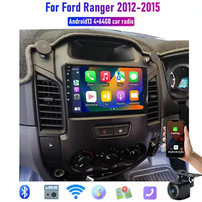 Camera Apple CarPlay Android Auto For Ford Ranger 2012-2015 Head Unit Car Radio • $278.99