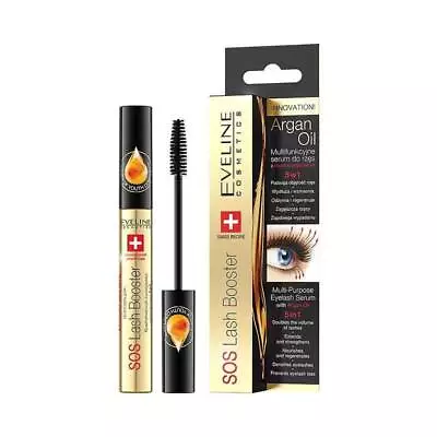 £5.49 • Buy Eveline SOS Eyelash Restorative Lash Booster Conditioner 5in1 Argan Oil 10ml