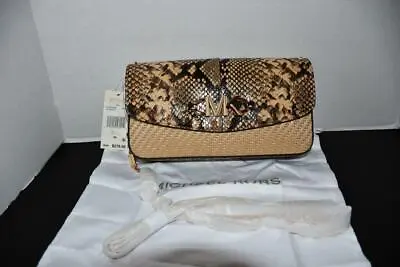 Michael Kors Izzy LARGE Clutch In Natural #30T1GZYC3W NWT • $89.99