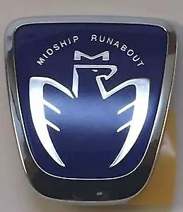 Toyota MR2 MR-S Spyder Midship Runabout BLUE Emblem Badge 1999-2008 ZZW30 Japan • $56.98