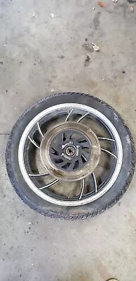 Oem 1983 Yamaha Xv750 Virago Front Wheel Rim Rotor • $47.50