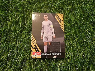 Leaf Cristiano Ronaldo CR7 Game-Used Patch Man Utd Real Juventus Football Card • £29.99