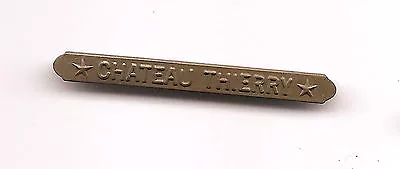 U03 Wwi Victory Medal Bar Rare Unofficial Chateau Thierry Bar • $22