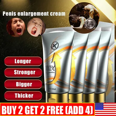 50ML Natural Enlarger Cream Male Big ThickDick Growth Faster Enhancement XXL Big • $7.79