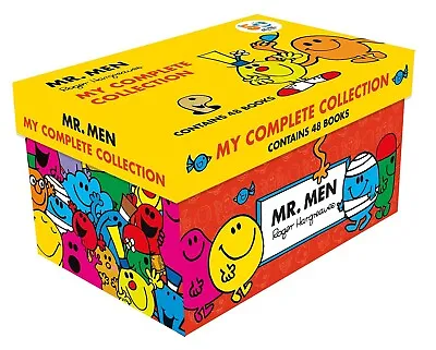 Mr. Men My Complete Collection 48 Books Box Set Mr. Tickle Mr. Lazy Mr. Happy • £33.95