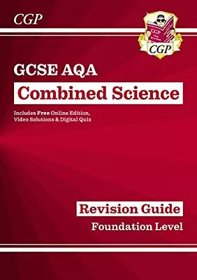 New GCSE Combined Science AQA Revision Guide - Foundation Includ... By CGP Books • £3.59