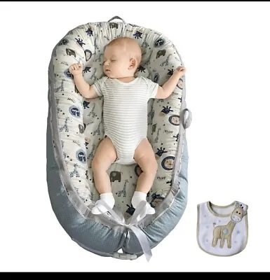 Baby Nest Pod Cocoon Premium Quality Size 0-24 Months Animal Characters. • £39.99