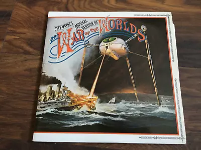 JEFF WAYNE'S THE WAR OF THE WORLDS Vinyl LP 1978 UK NM 2 LP CBS 96000 STEREO • £28