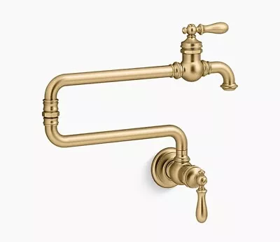 Kohler K-99270-2MB - Wall Mounted Pot Filler Faucet In Brushed Moderne Brass MP • $650