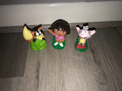 £8.99 • Buy Dora The Explorer 3  Dora, Swiper & Boots Toy 3  Figures Mattel (2003)